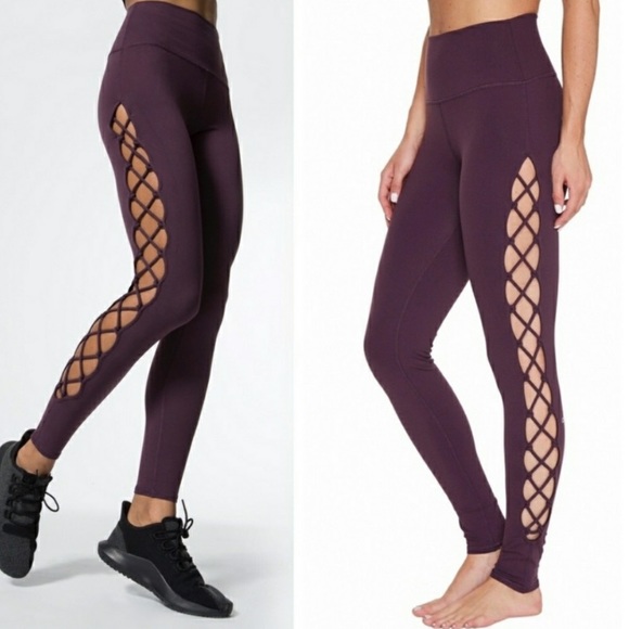 ALO Yoga Pants - Alo Yoga Interlace High Waisted Leggings